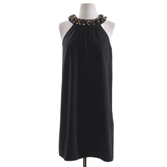 Lilly Pulitzer Shawn Dress in Onyx size extra small XS pearl collar sleeveless - Picture 2 of 4